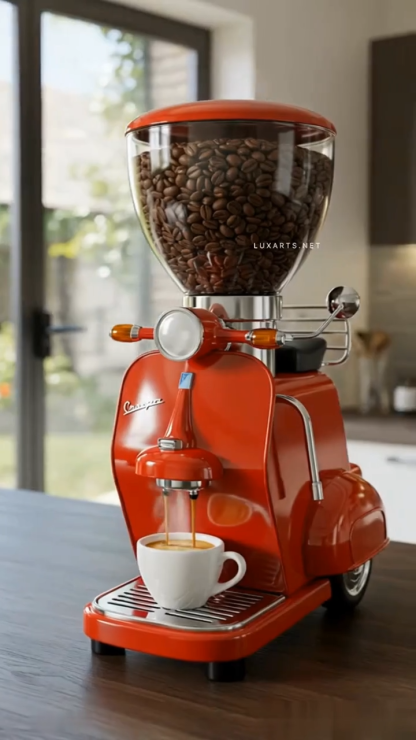 🔥Limited Time Offer💖Bold Design motorcycle Coffee Maker