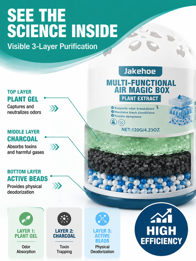 [Air Purification Wonder] The Silent Dust-Busting Vacuum Magic Box