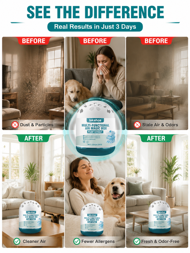 [Air Purification Wonder] The Silent Dust-Busting Vacuum Magic Box