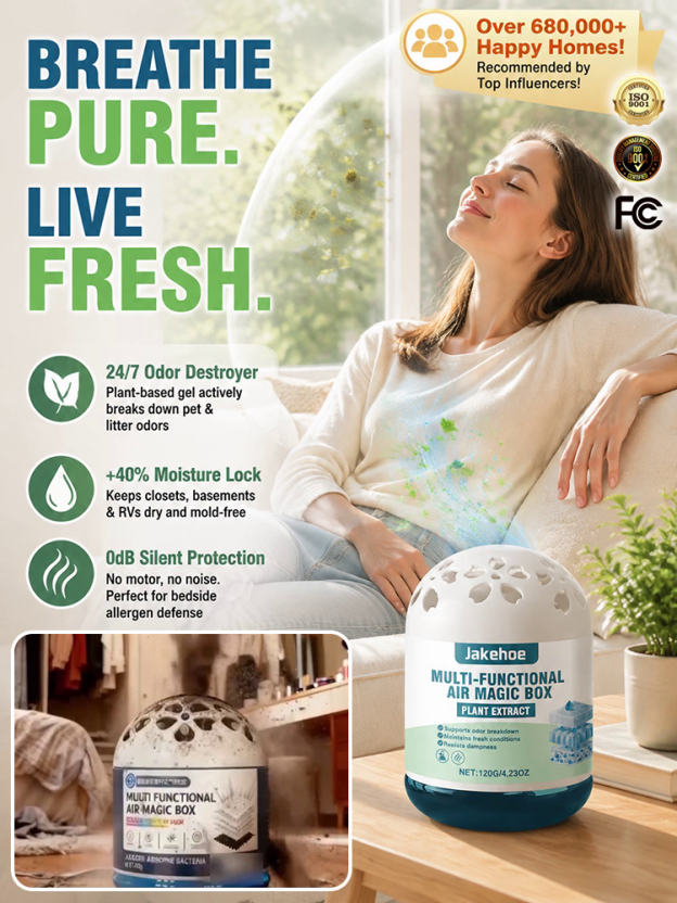 [Air Purification Wonder] The Silent Dust-Busting Vacuum Magic Box