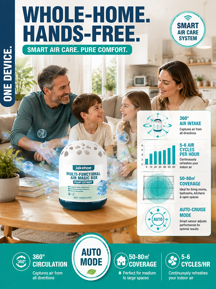 [Air Purification Wonder] The Silent Dust-Busting Vacuum Magic Box