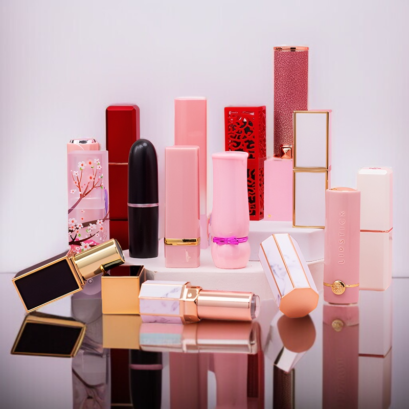 Luxury Rose Gold Matte Lipstick – Velvet Texture, Pearlescent Shine, Waterproof