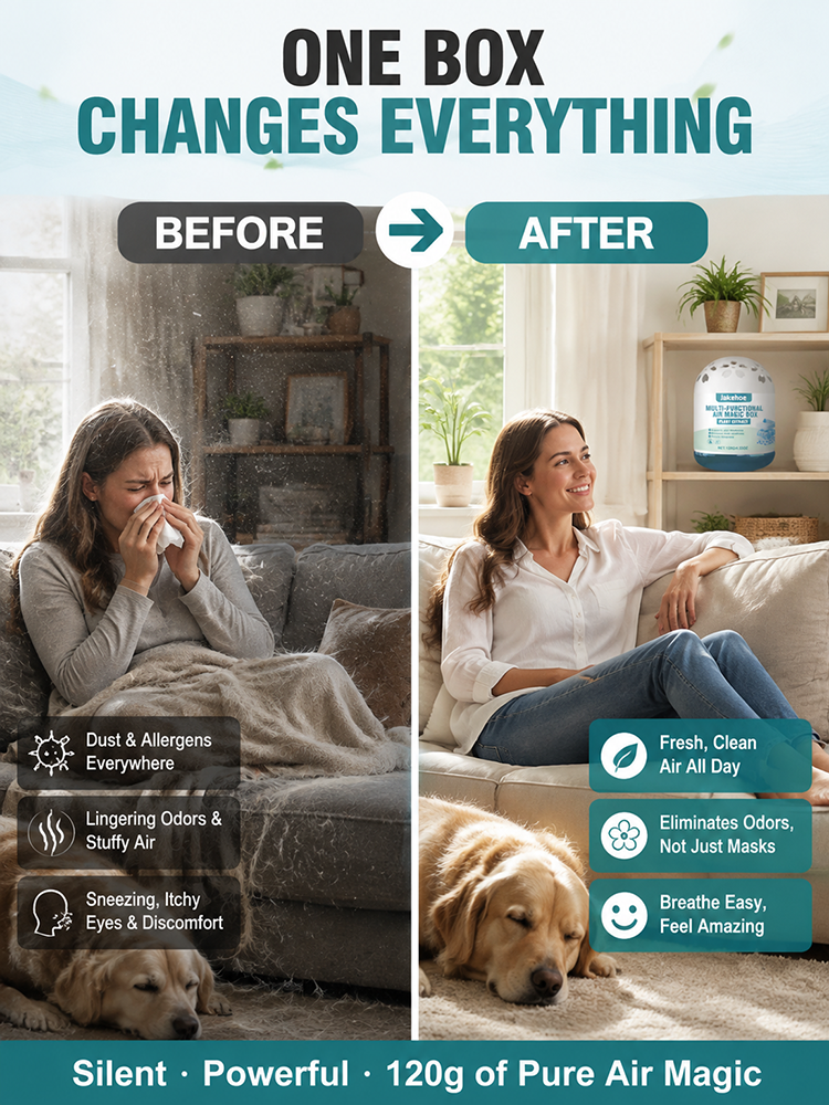 [Air Purification Wonder] The Silent Dust-Busting Vacuum Magic Box