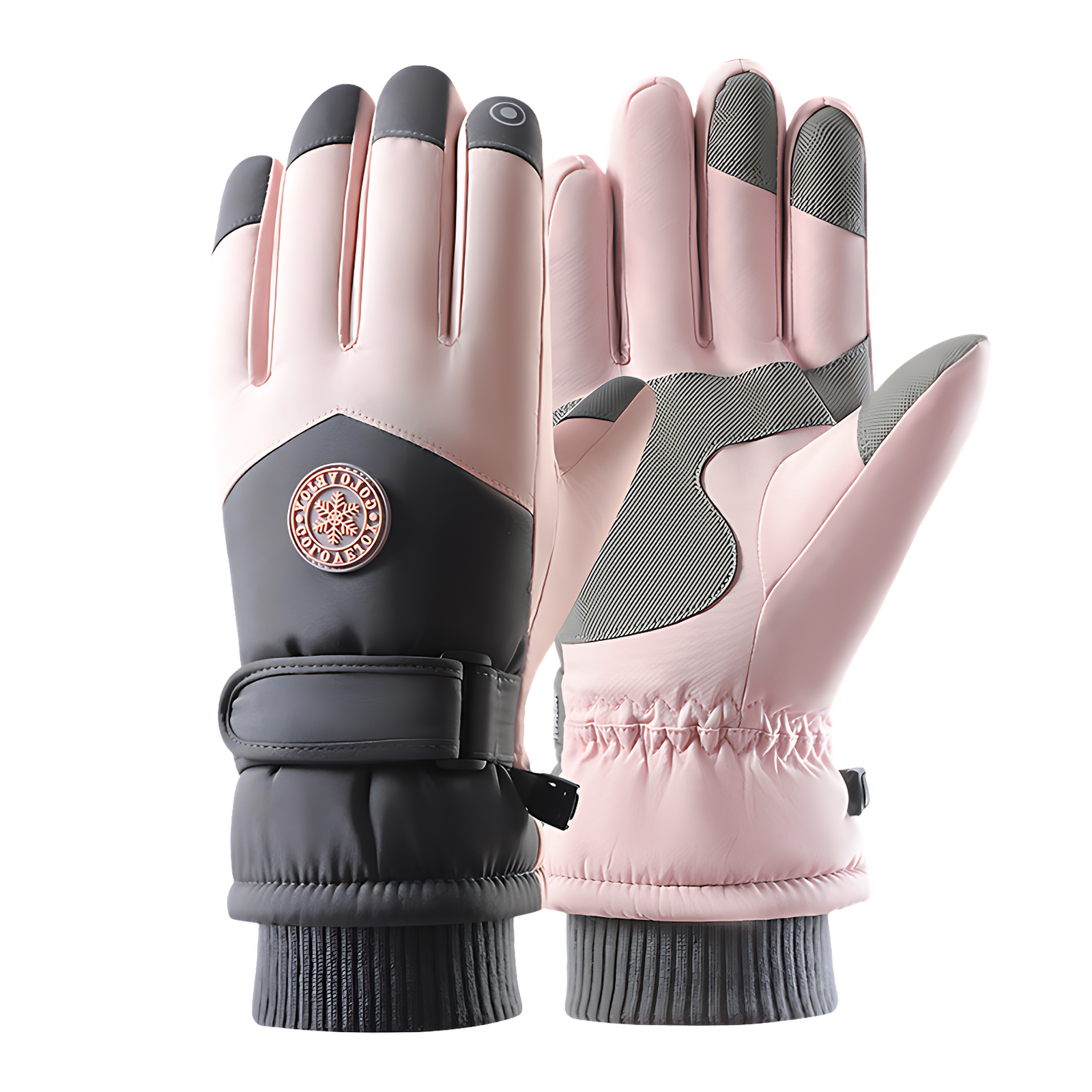 4-Layer Thermal Winter Gloves - Waterproof Touchscreen Gloves for Cold Weather