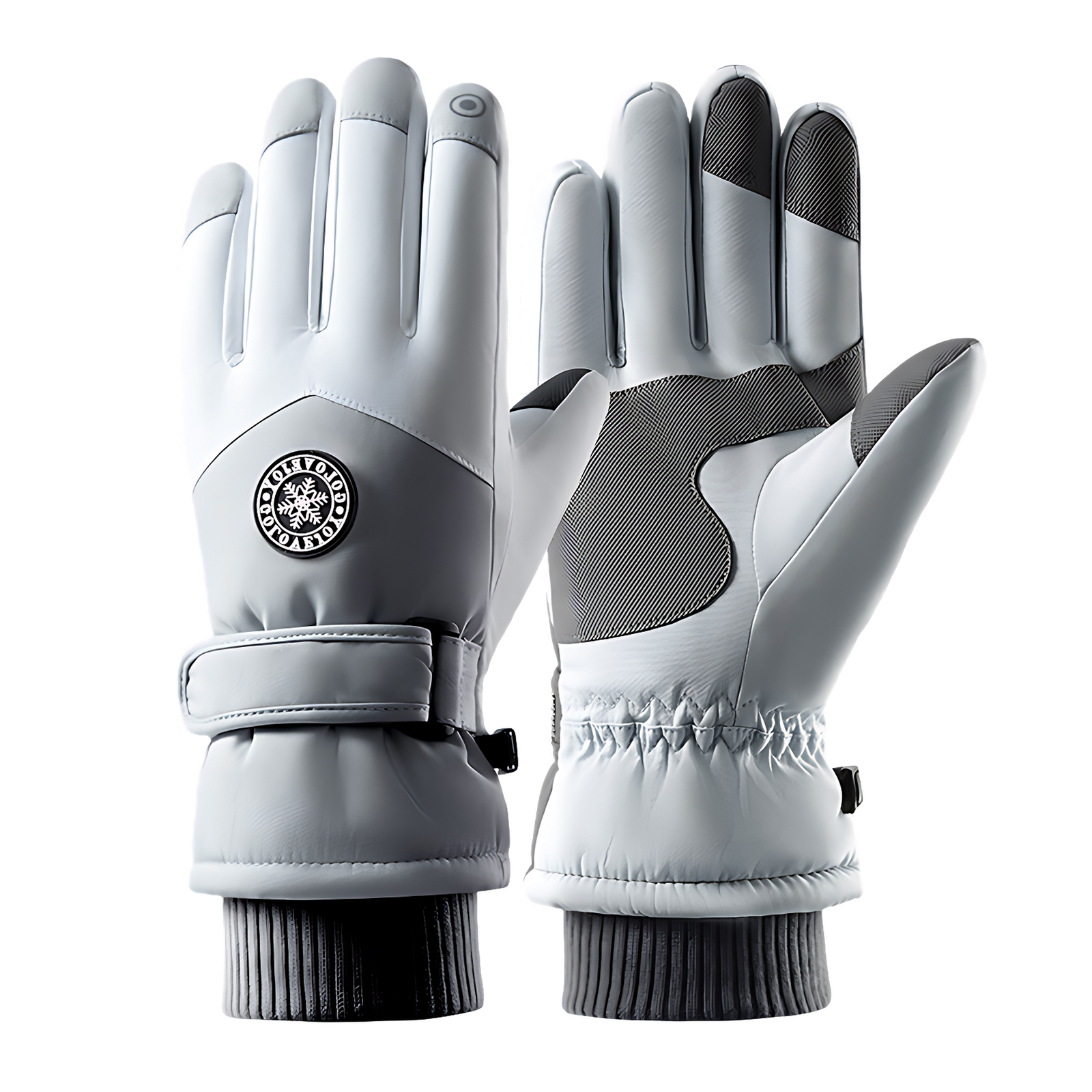 4-Layer Thermal Winter Gloves - Waterproof Touchscreen Gloves for Cold Weather