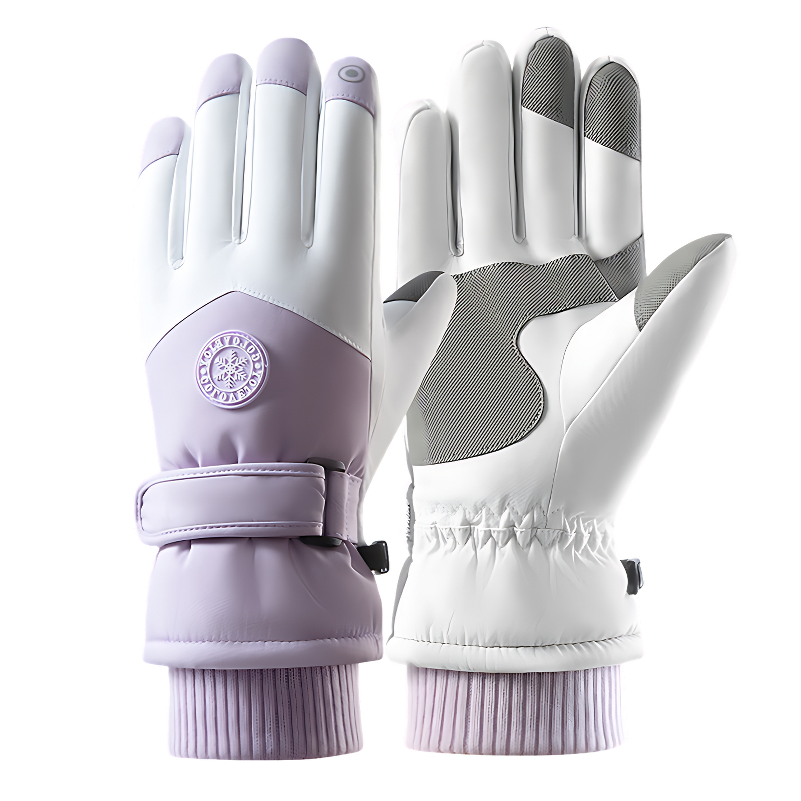 4-Layer Thermal Winter Gloves - Waterproof Touchscreen Gloves for Cold Weather