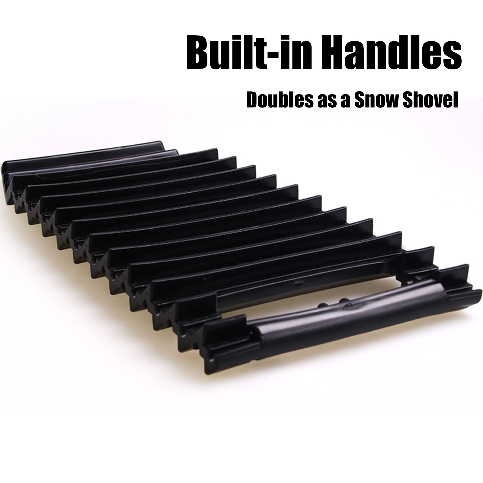 3-in-1 Multi-Functional Traction Board – Car Recovery Tool, Snow Shovel & Ice Scraper