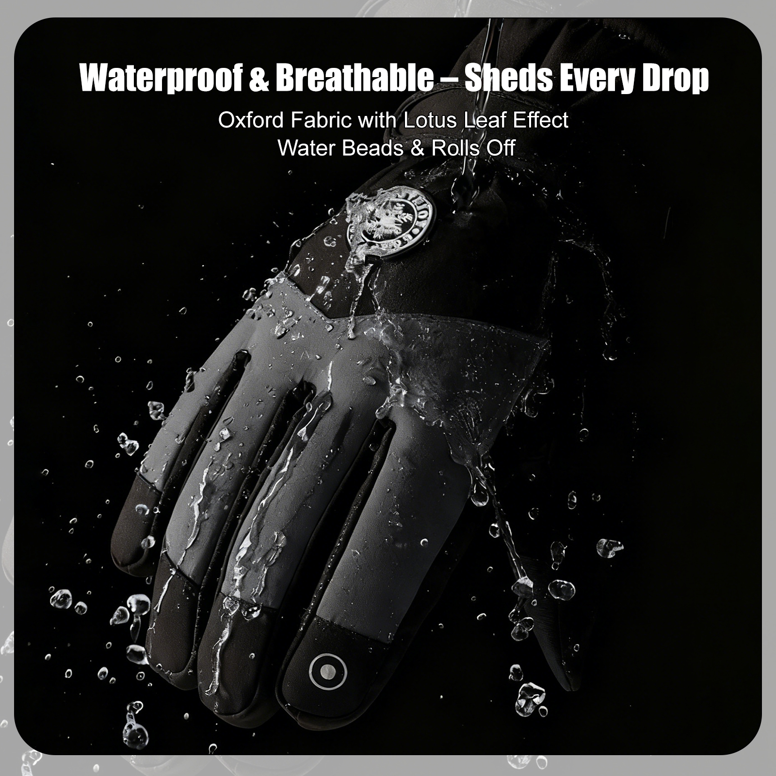 4-Layer Thermal Winter Gloves - Waterproof Touchscreen Gloves for Cold Weather