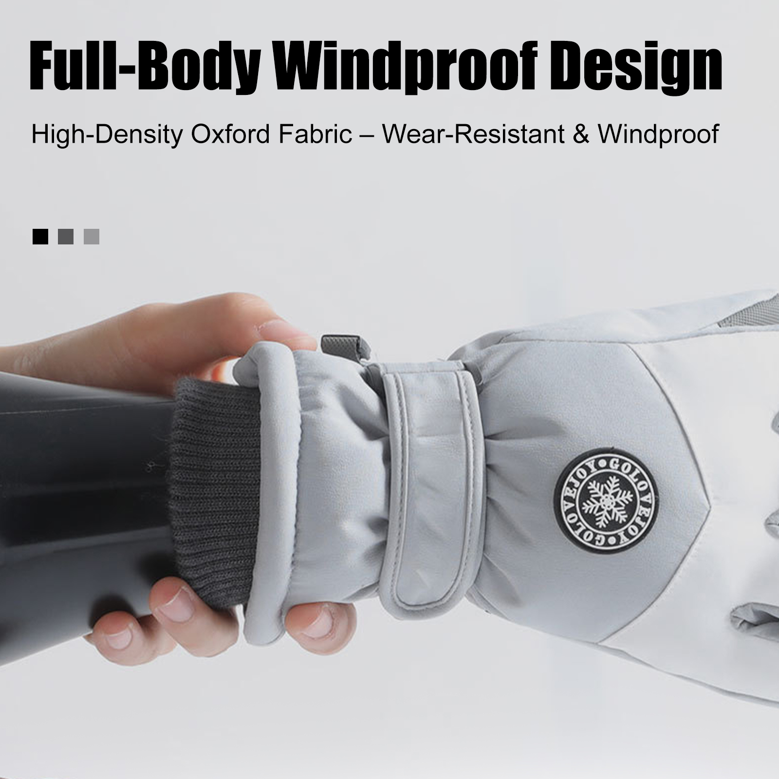 4-Layer Thermal Winter Gloves - Waterproof Touchscreen Gloves for Cold Weather