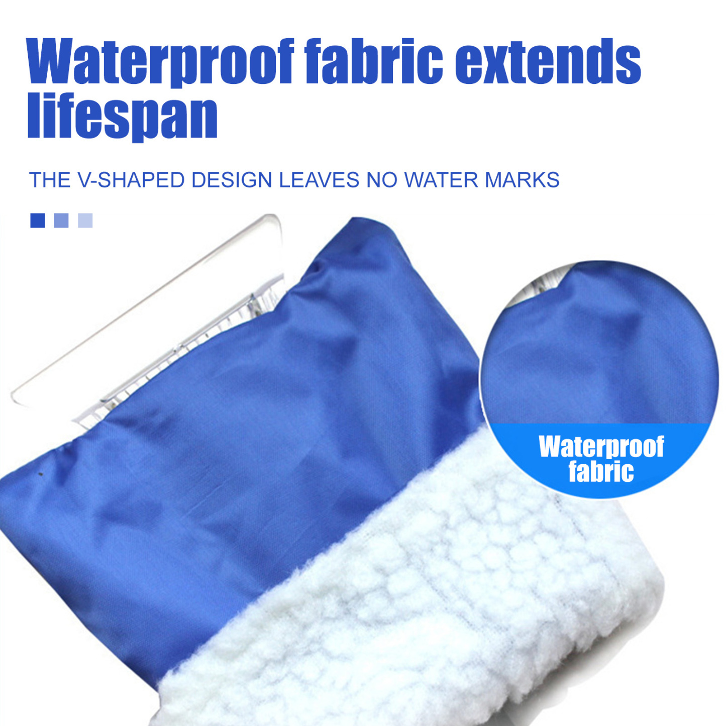 Glove Snow Shovel - Waterproof Anti-Freeze Hand Protector for Car Snow Removal