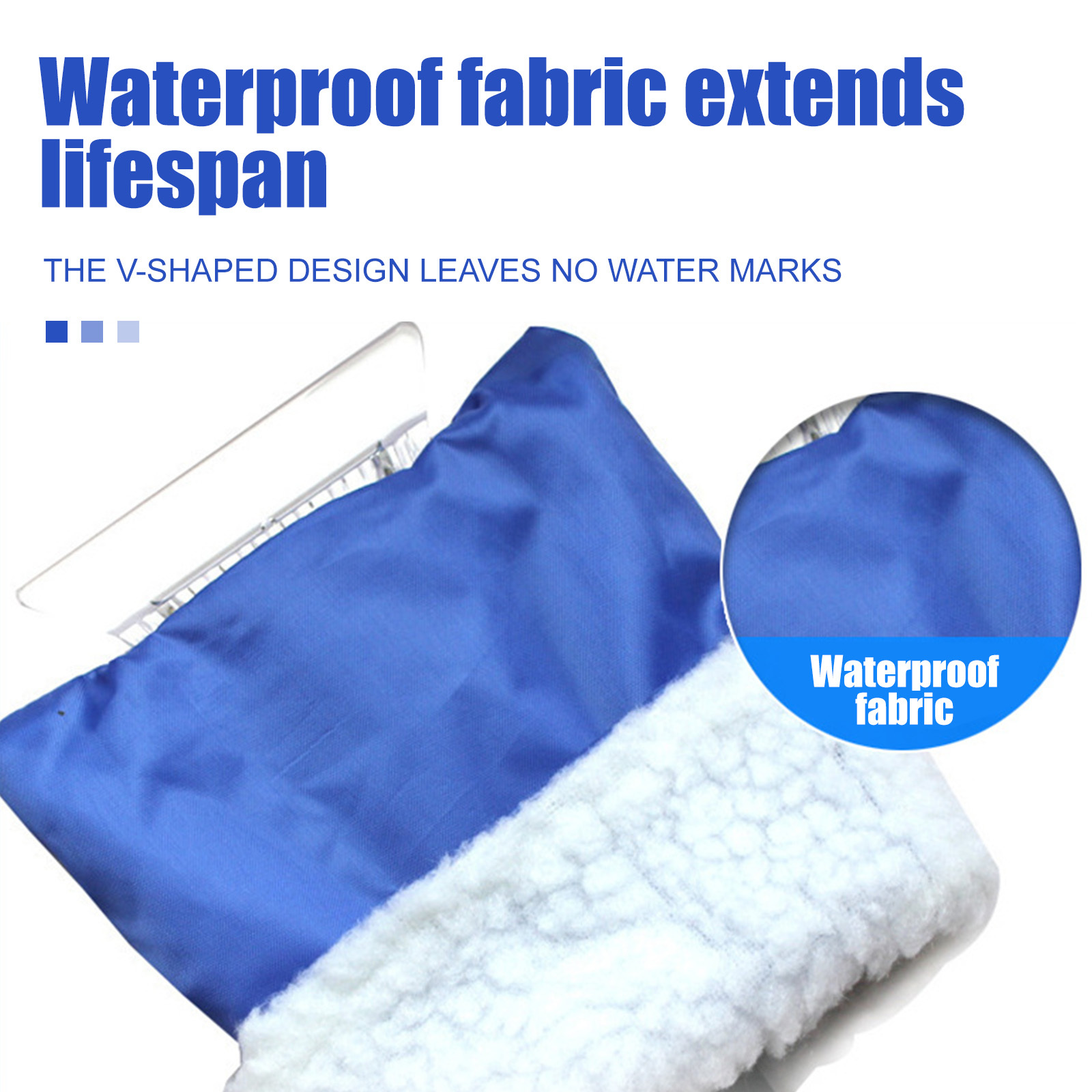 Glove Snow Shovel - Waterproof Anti-Freeze Hand Protector for Car Snow Removal