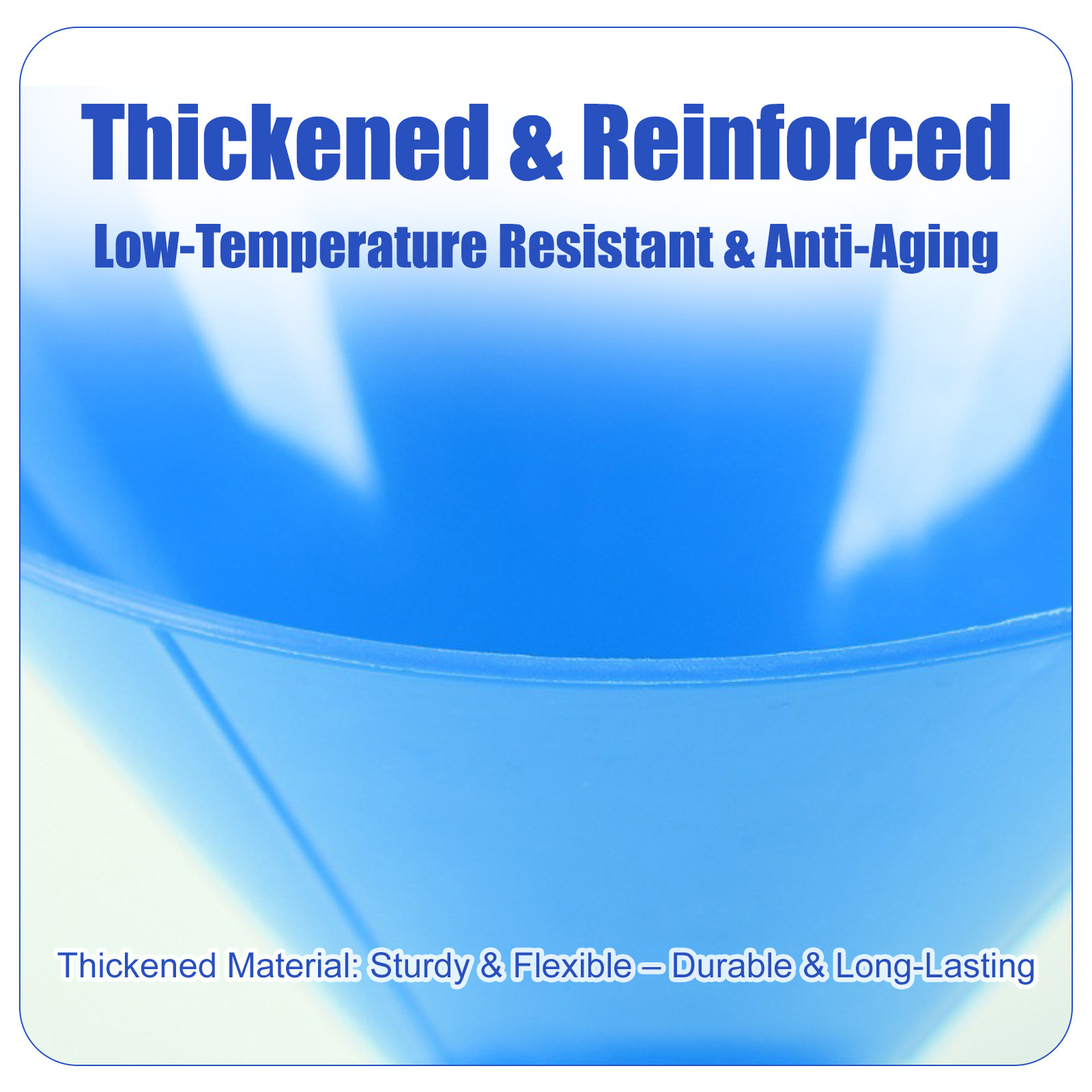 Dual-Purpose Car Snow & Ice Tool – Thickened Plastic Ice Breaker & Scratch-Free Snow Scraper