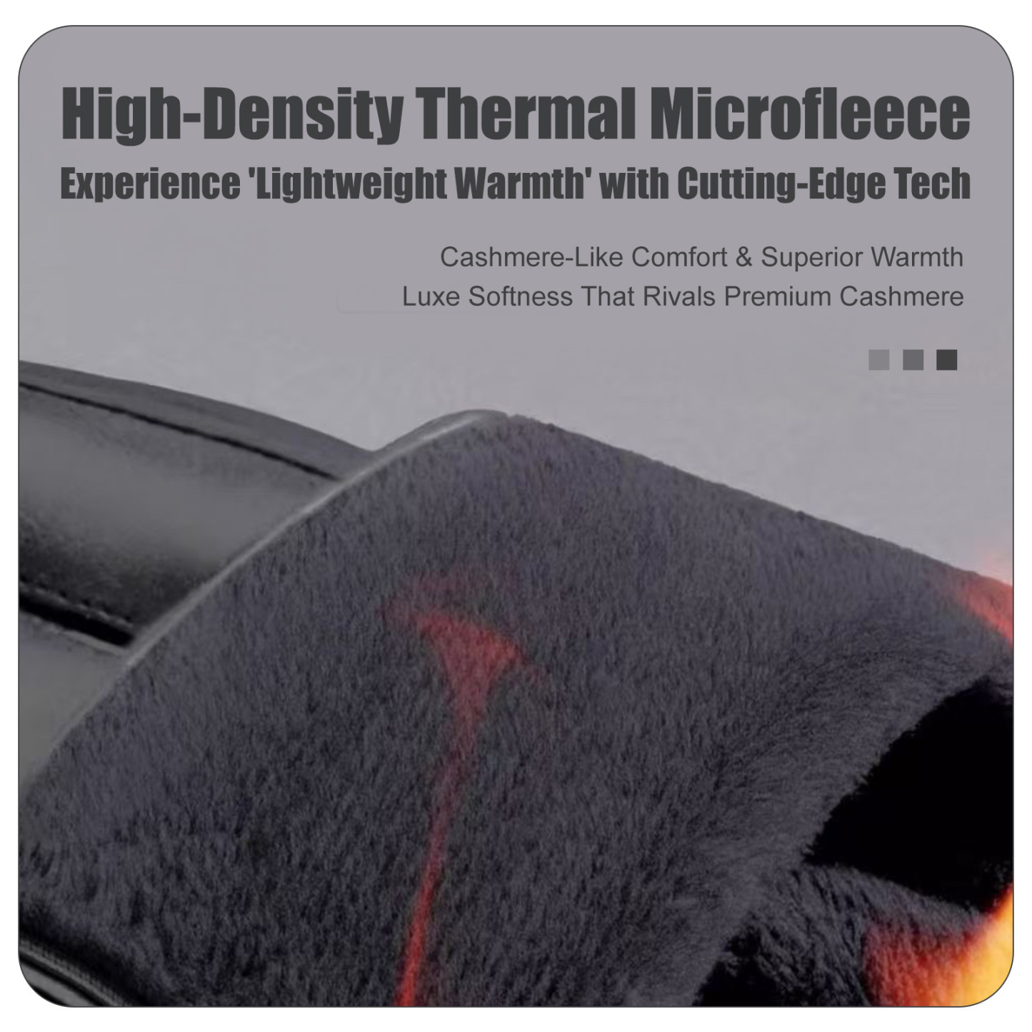 Winter Leather Touchscreen Gloves – Splash/Windproof, Thermal Microfleece Warm Gloves for Snow Removal & Daily Use
