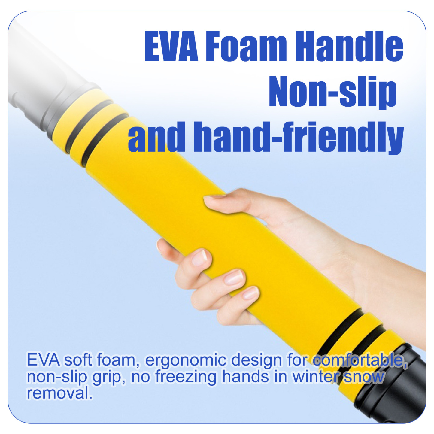 3-in-1 Telescopic Car Snow Brush - 360° Rotating Head & Paint-Safe Ice Scraper