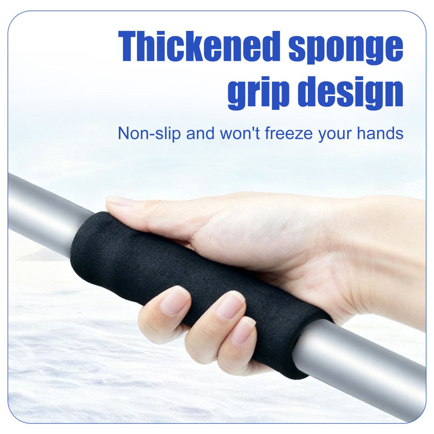 3-in-1 Detachable Snow Shovel & Ice Scraper - Telescopic Car Snow Brush for Driveway & Vehicle Winter Snow Removal Tools (Paint-Safe Design)