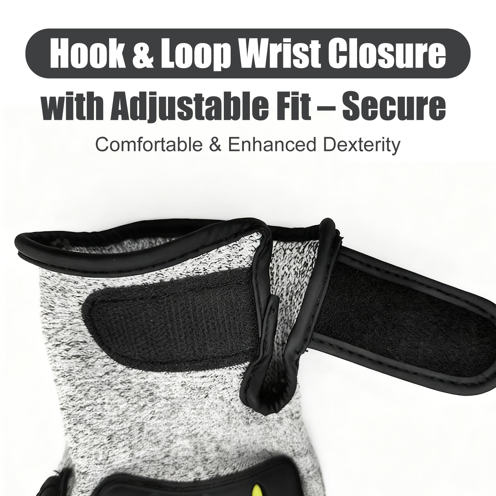 Impact & Cut-Resistant Work Gloves – TPR Armor HPPE Gloves for Construction, Snow Removal & Heavy Duty Tasks