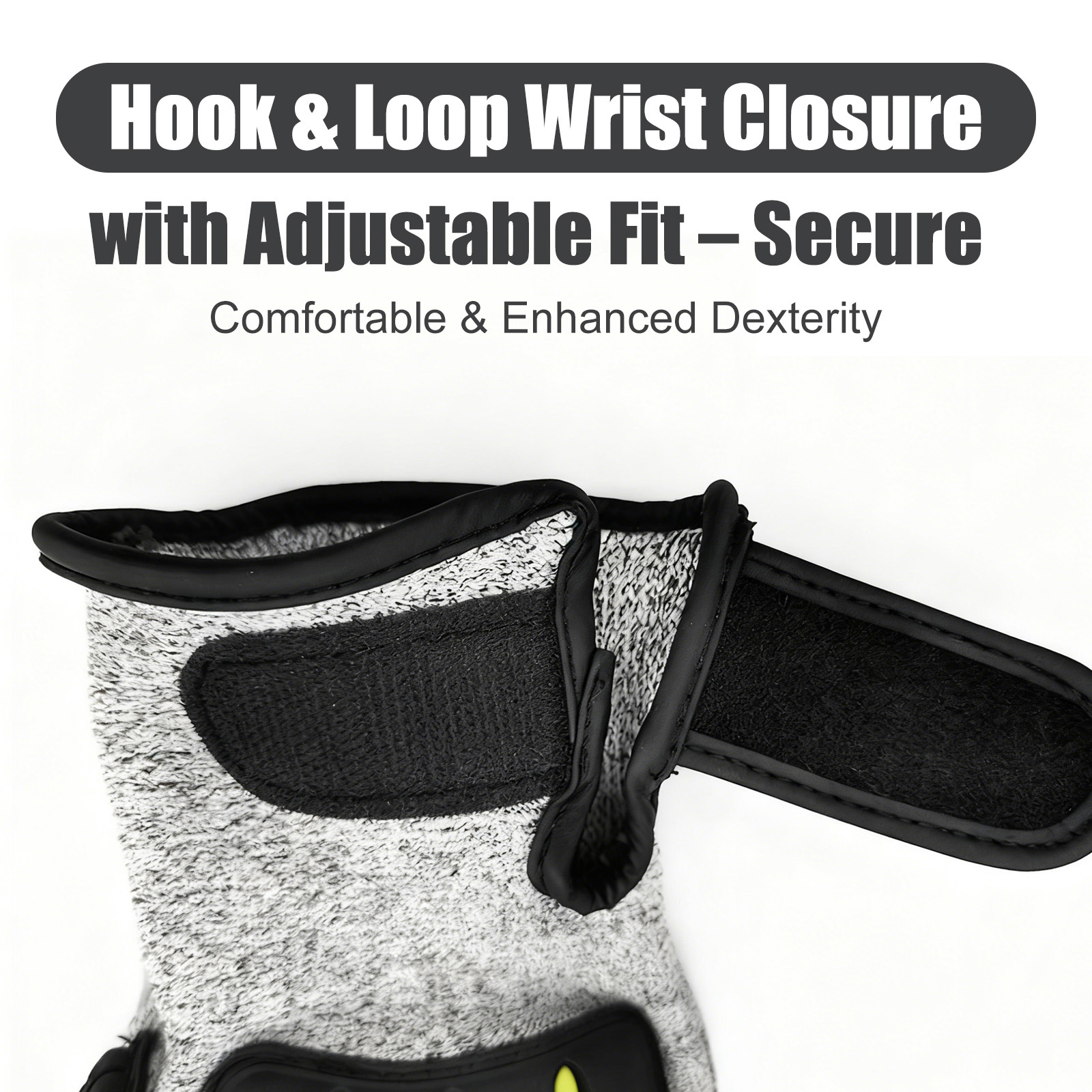 Impact & Cut-Resistant Work Gloves – TPR Armor HPPE Gloves for Construction, Snow Removal & Heavy Duty Tasks