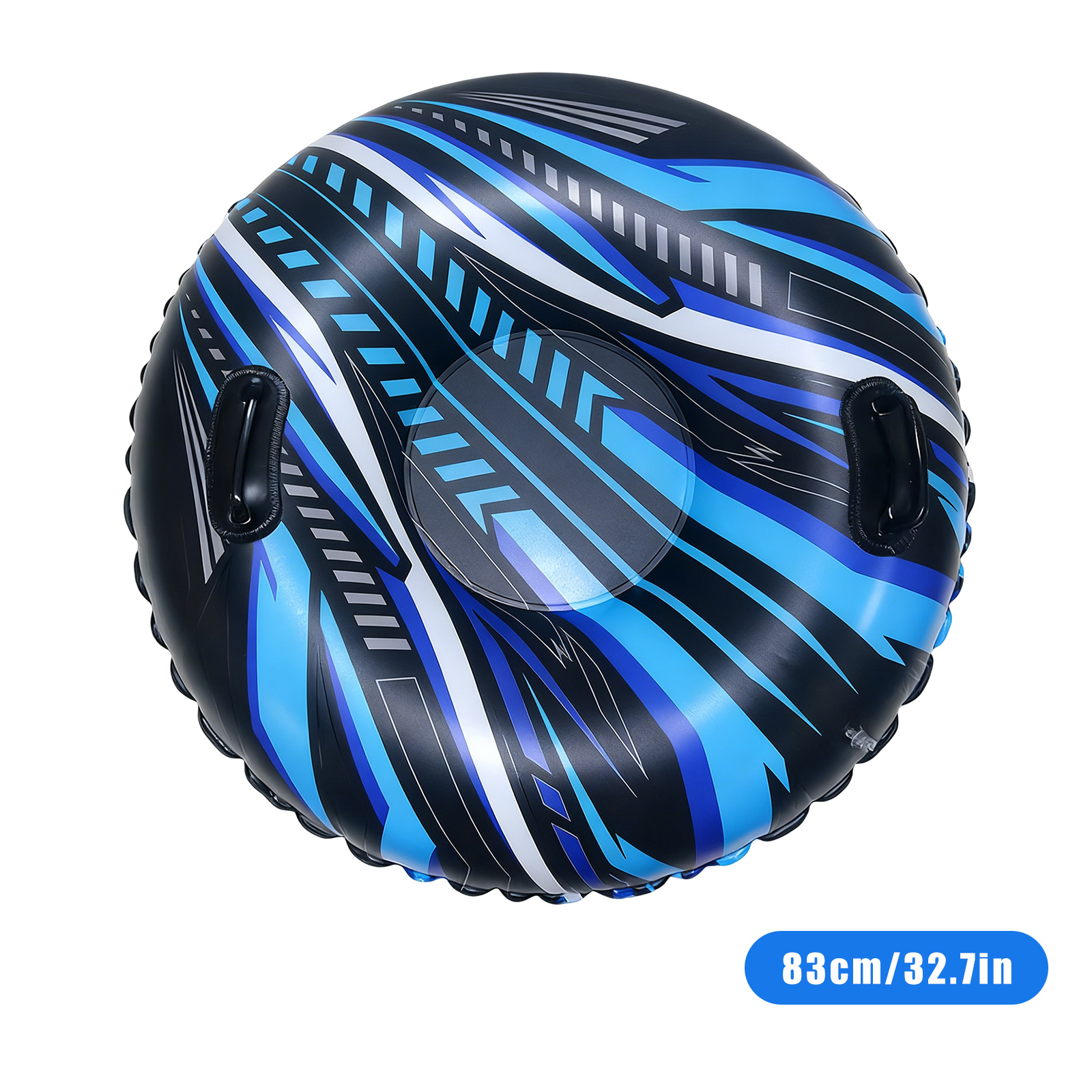 32.7in (83cm) Cold-Resistant Thickened PVC Snow Tube – Winter Sledding Toy BTSS33A