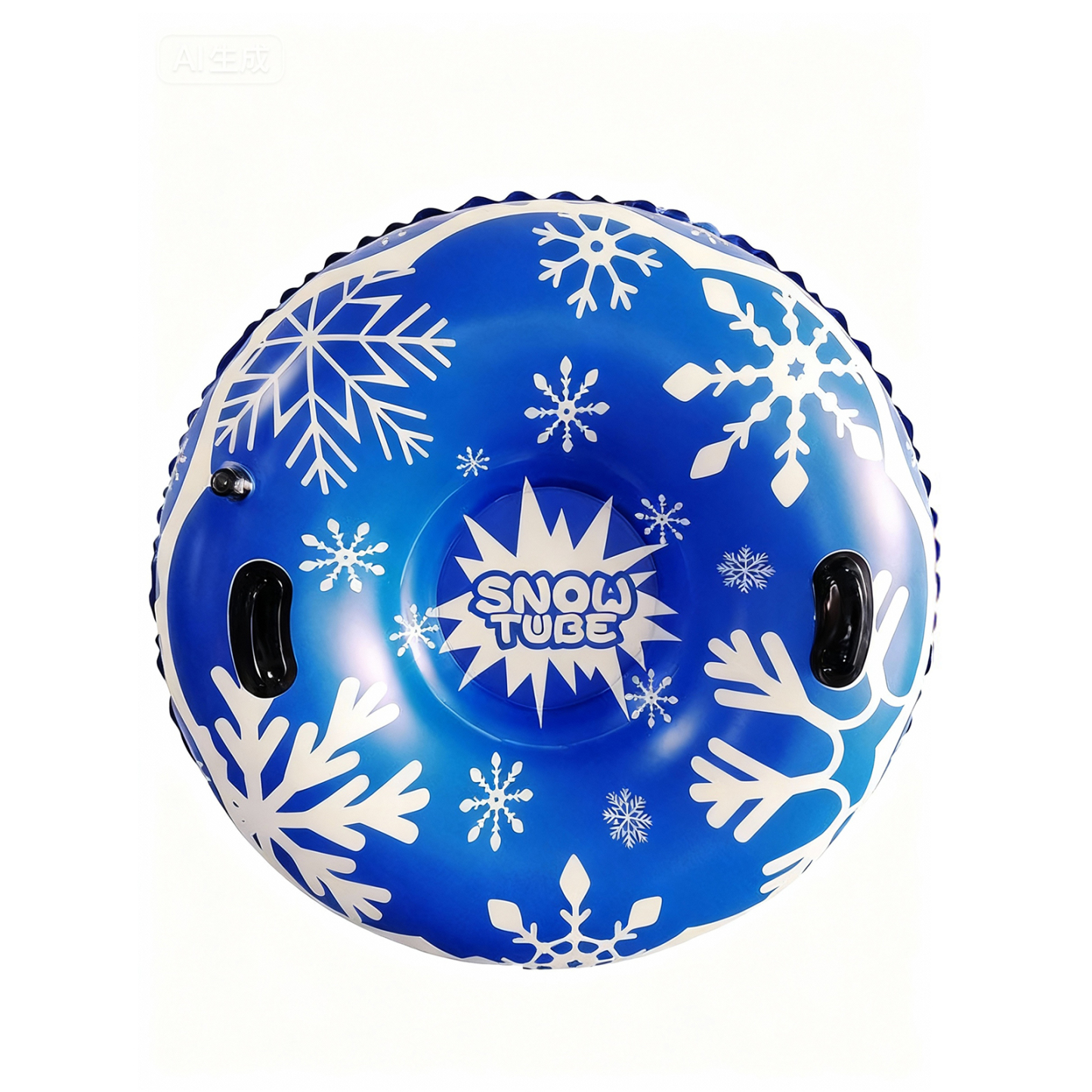 47in Heavy-Duty Snow Tube – Quick-Inflation Winter Sledding Tube for Family Fun BTSS29B
