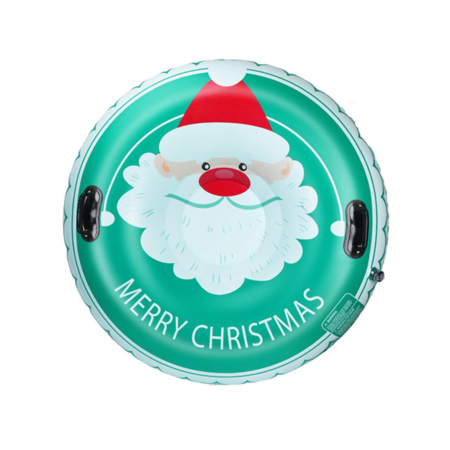 47in Heavy-Duty Snow Tube – Quick-Inflation Winter Sledding Tube for Family Fun BTSS29F