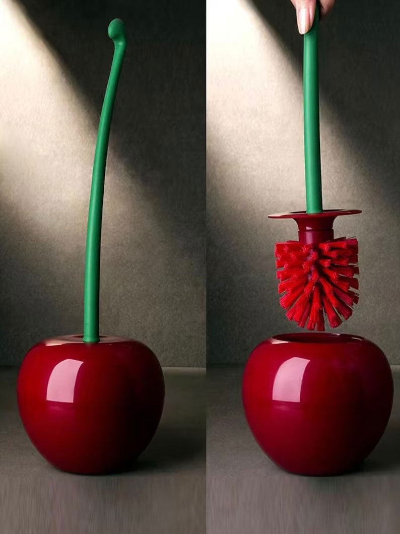 Cherry Toilet Brush
