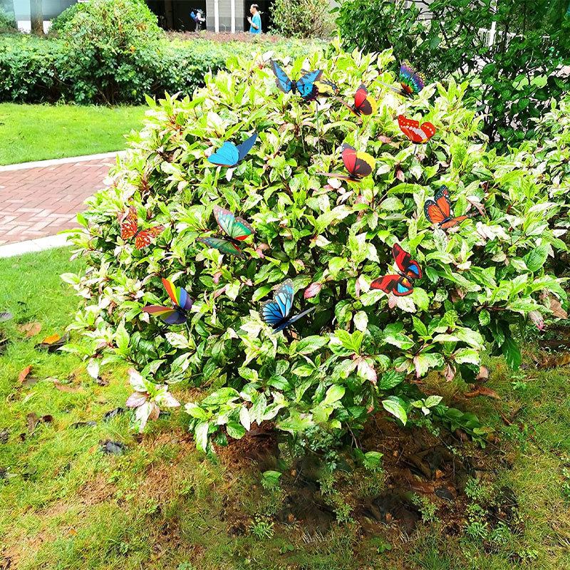 50 PCS - Simulated Butterfly Fluttering in The Wind