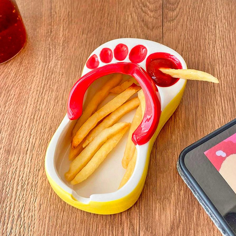Funny Slipper Snack Tray