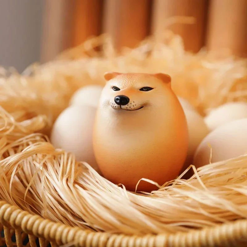Shibako Dog Egg
