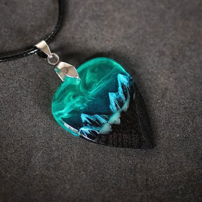 Northern Lights Guitar Pick - Best musician gift