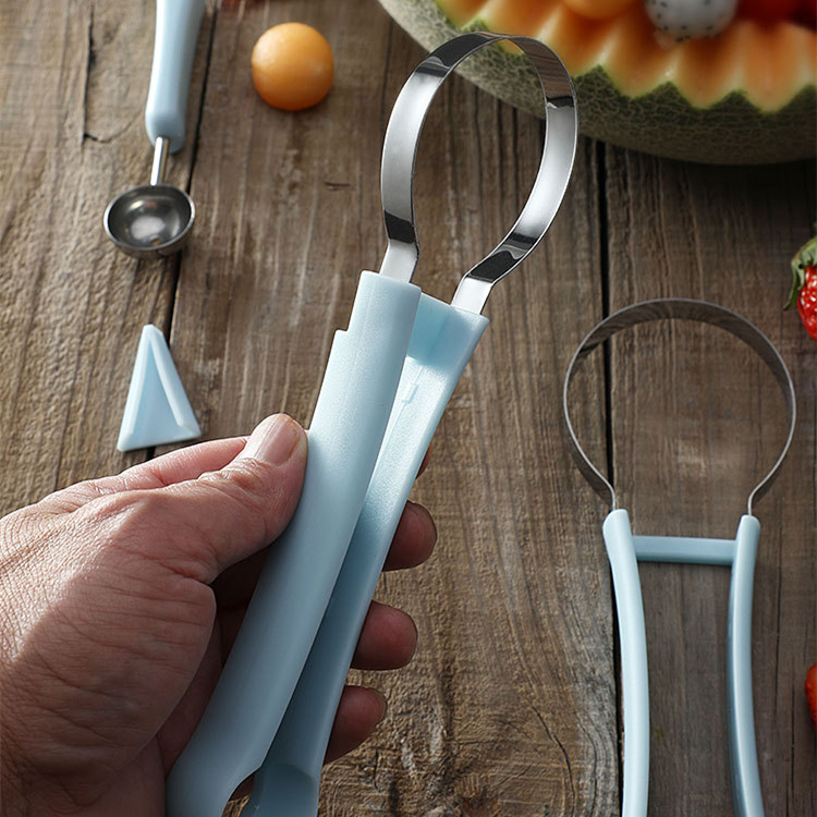 4 in 1 Stainless Steel Fruit Tool Set