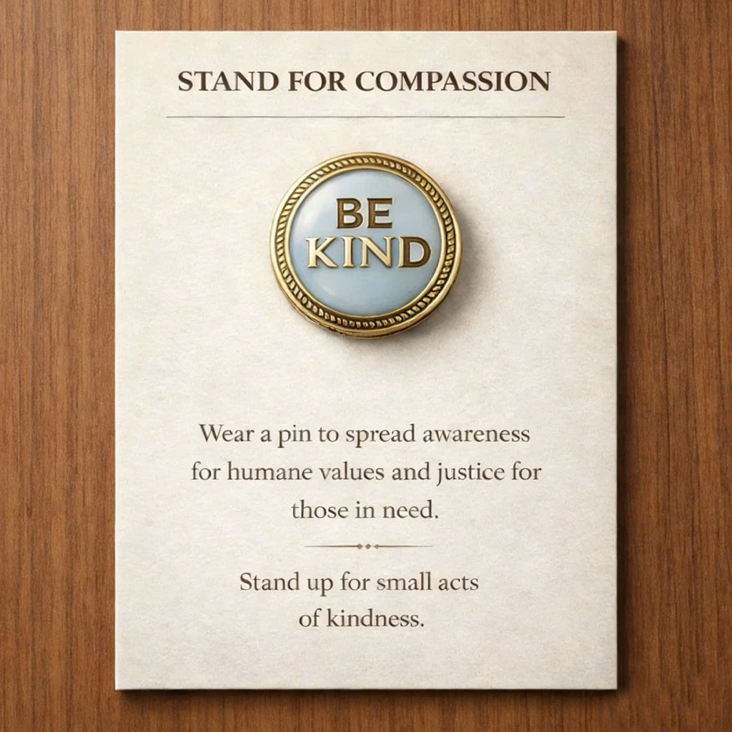 Stand for Compassion - "Be Good" & "Ice Out" Pins