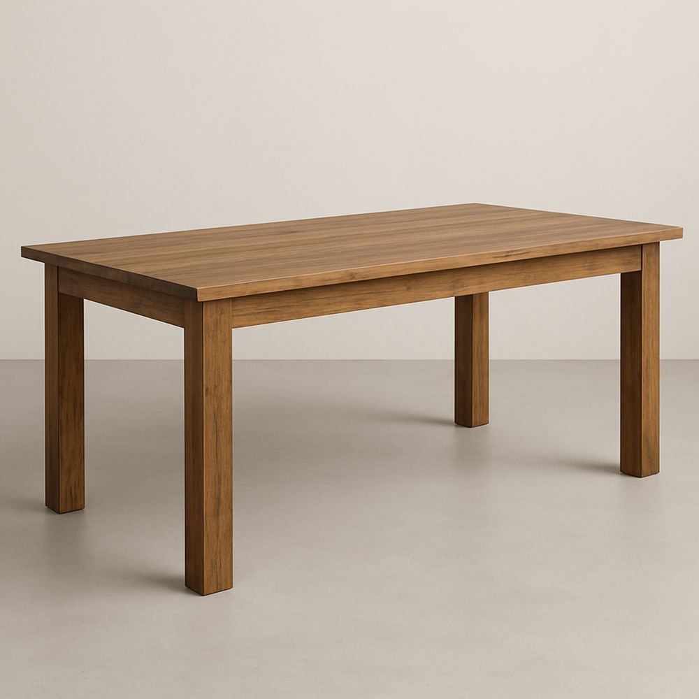 Tavolo rettangolare in legno 180x90x75 cm-Arctilumi