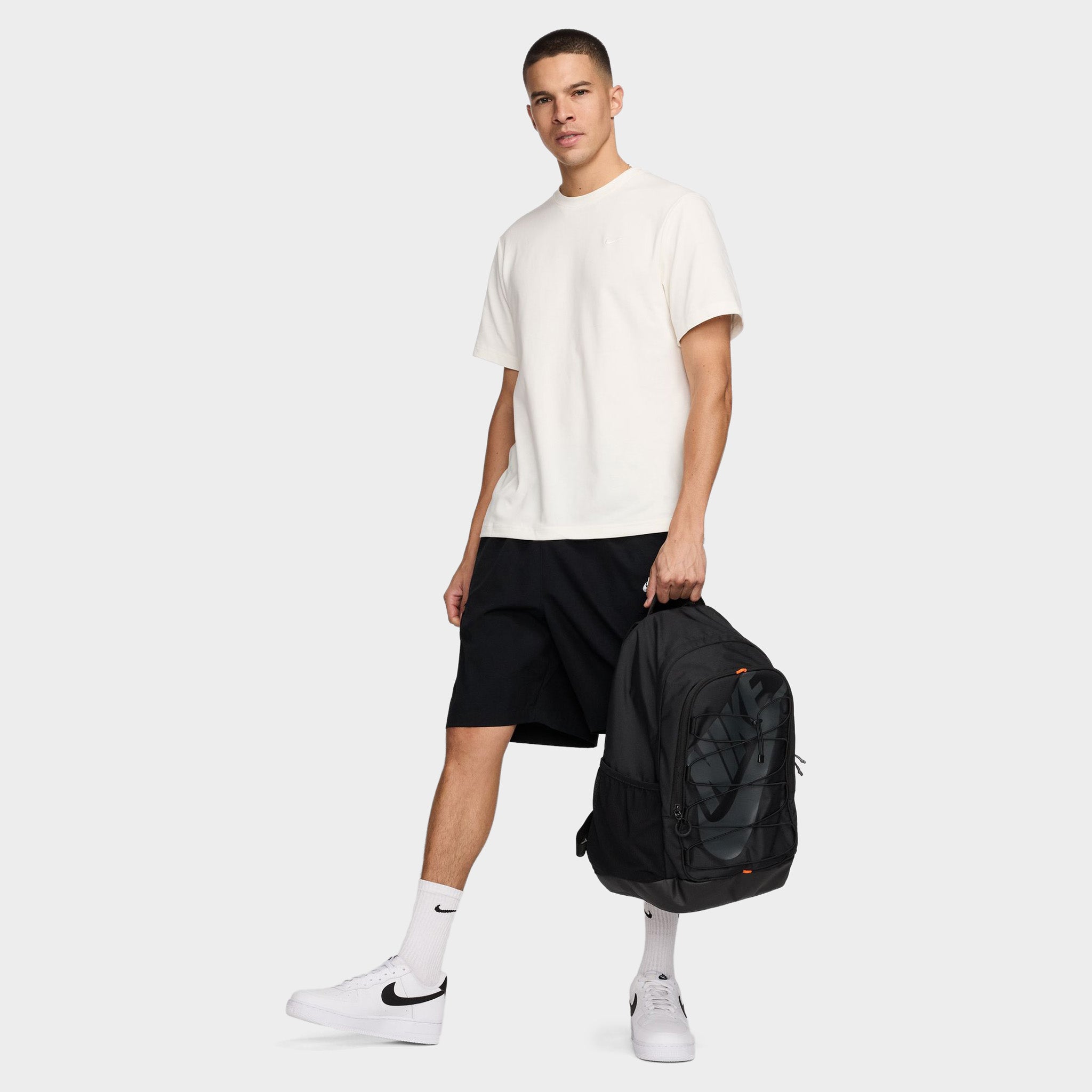 Nthtike Hayward Backpack Black / Black - White