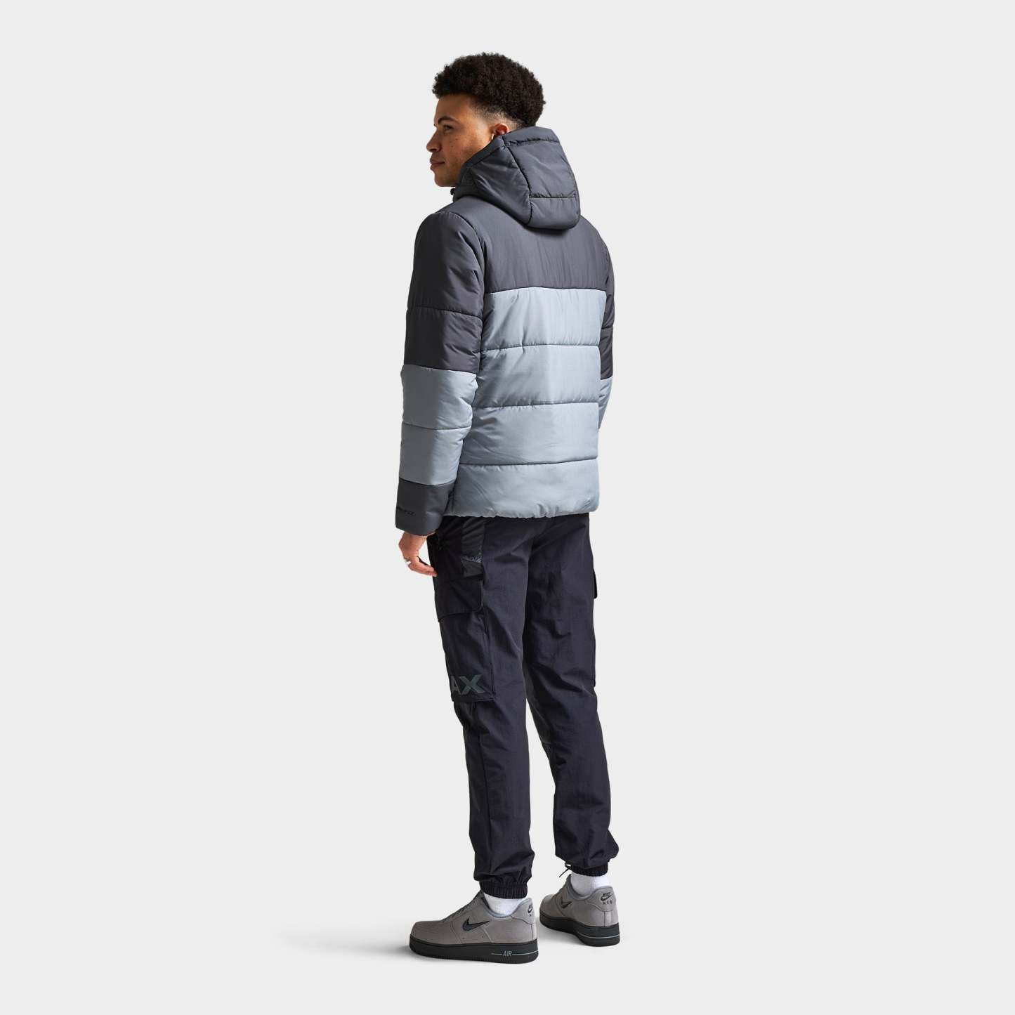 Nthtike Air Synthetic-Fill Jacket Anthracite / Cool Grey - White