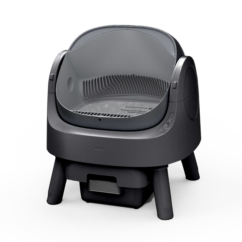 AutoScooper 11 Open-Top Self-Cleaning Cat Litter Box，Odor-Free Waste Disposal includes 60pcs Free Trash Bags