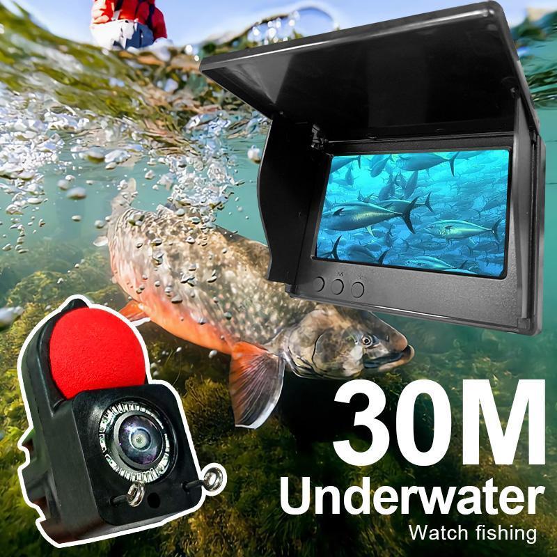 Christmas Gifts Underwater Fishing Camera, Fish Finder with 4.3 Inch Screen and Waterproof Camera, Fall Gifts, Underwater Fish Finder, Fishing Equipment, Fishing Stuff, for Fish Tank
