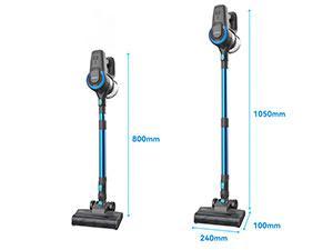 [TikTokShopBlackFriday] Devoac Cordless Vacuum Cleaner,Ultra-Lightweight Stick Cleaner with 2200mAh Battery, Up to 40 mins Runtime - Powerful Stick vacuums for Home & Car Cleaning