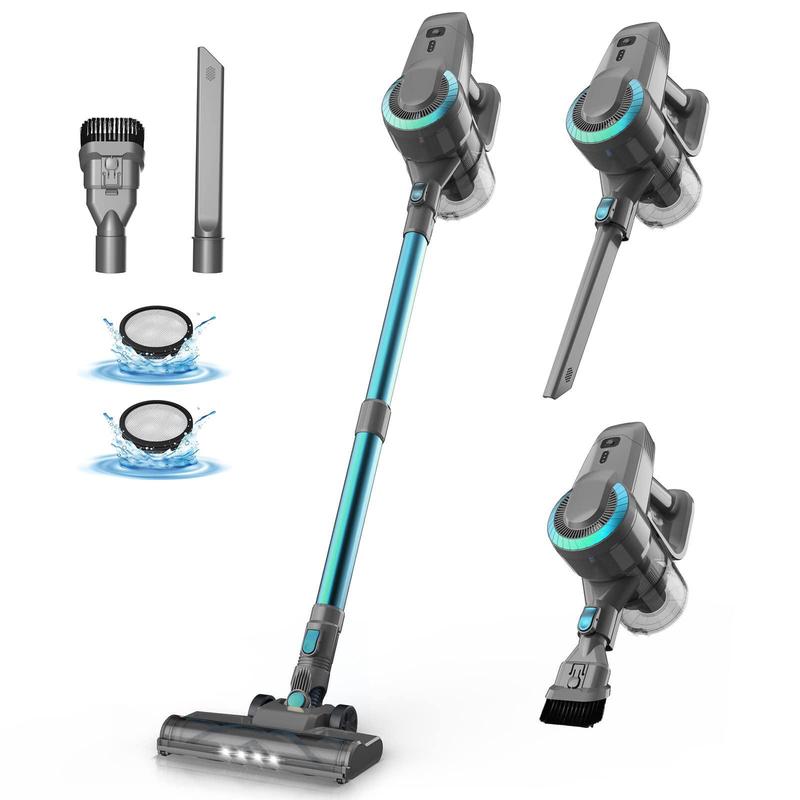 [TikTokShopBlackFriday] Dethtvoac Cordless Vacuum Cleaner,Ultra-Lightweight Stick Cleaner with 2200mAh Battery, Up to 40 mins Runtime - Powerful Stick vacuums for Home & Car Cleaning