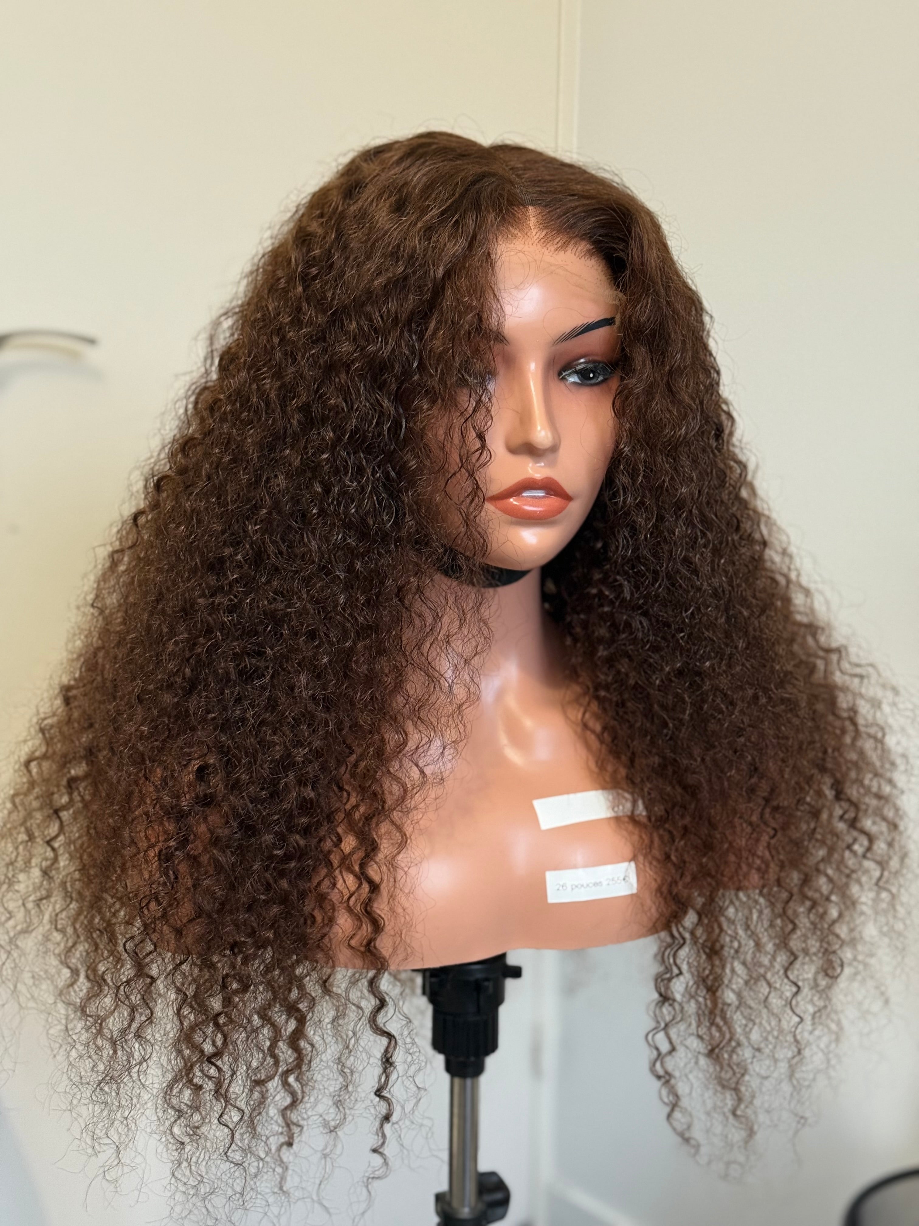 Perruque cheveux vierges- Claudine Naturelle glueless cheveux Luxe