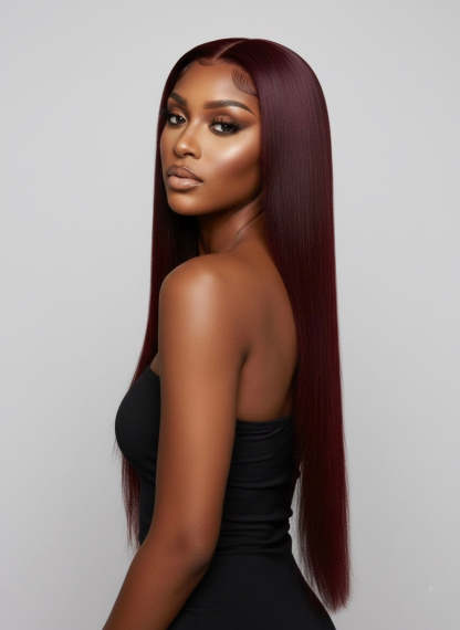 Perruque glueless en cheveux vierges humains CLAUDIA – Prête à porter