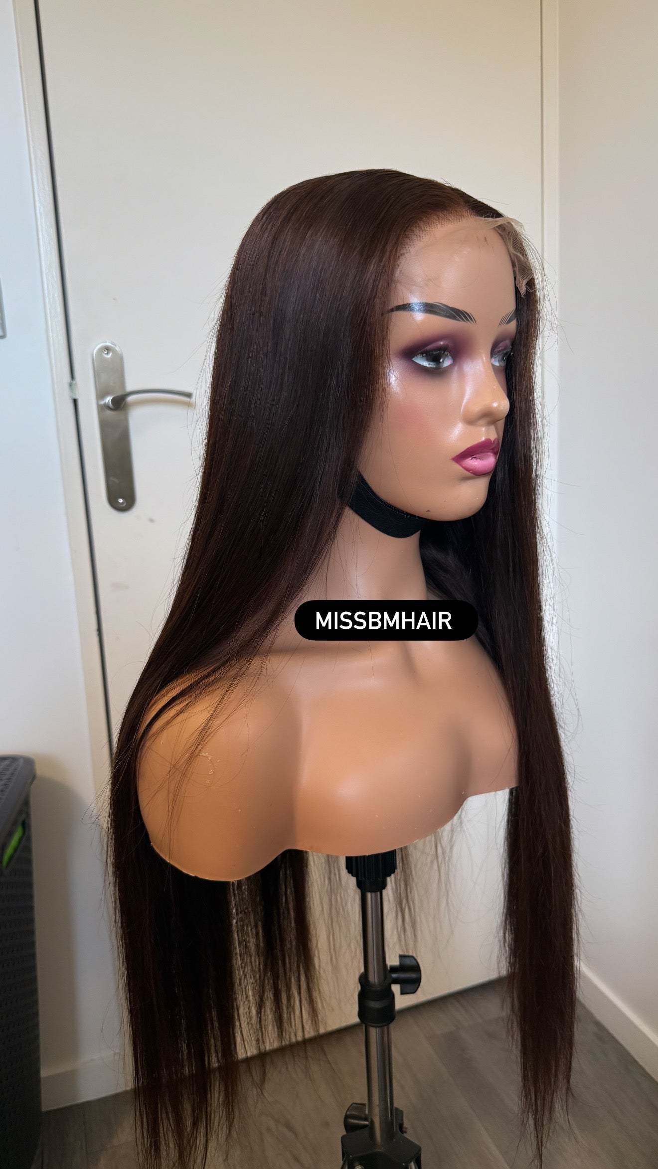 Perruque glueless en cheveux vierges humains DINAS – Prête à porter