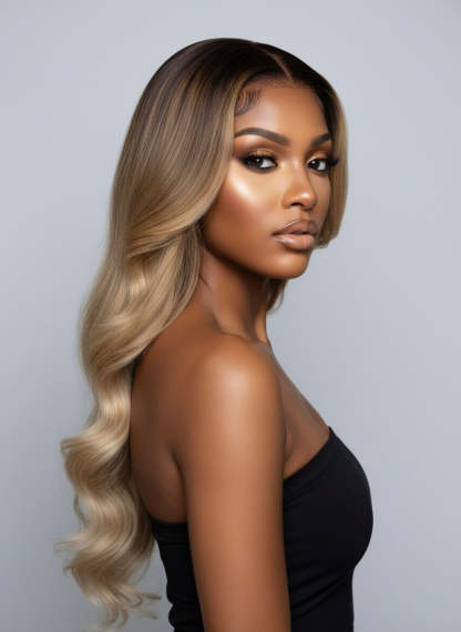 Perruque glueless en cheveux vierges humains ROLITA – Prête à porter