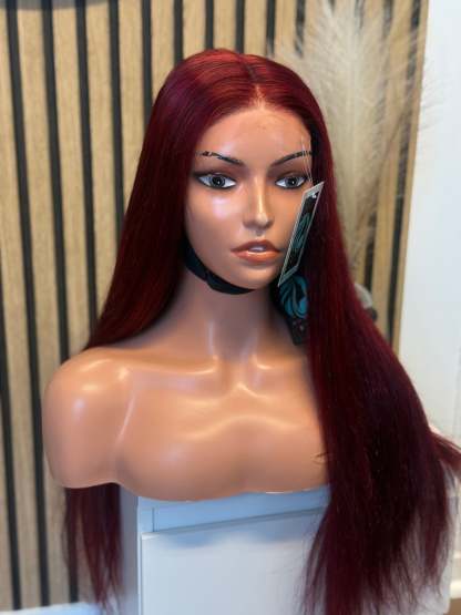 Perruque glueless en cheveux vierges humains CLAUDIA – Prête à porter