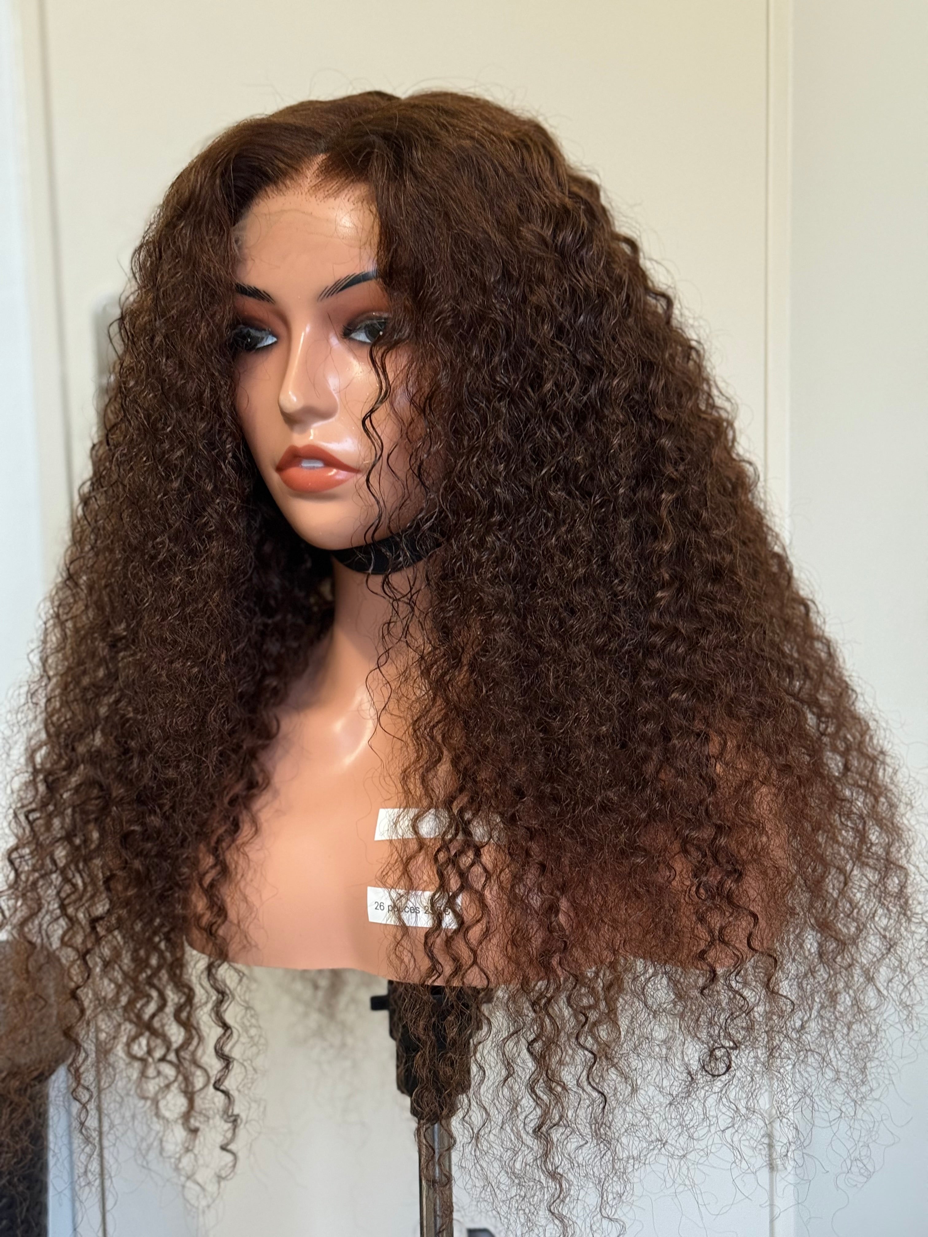 Perruque cheveux vierges- Claudine Naturelle glueless cheveux Luxe