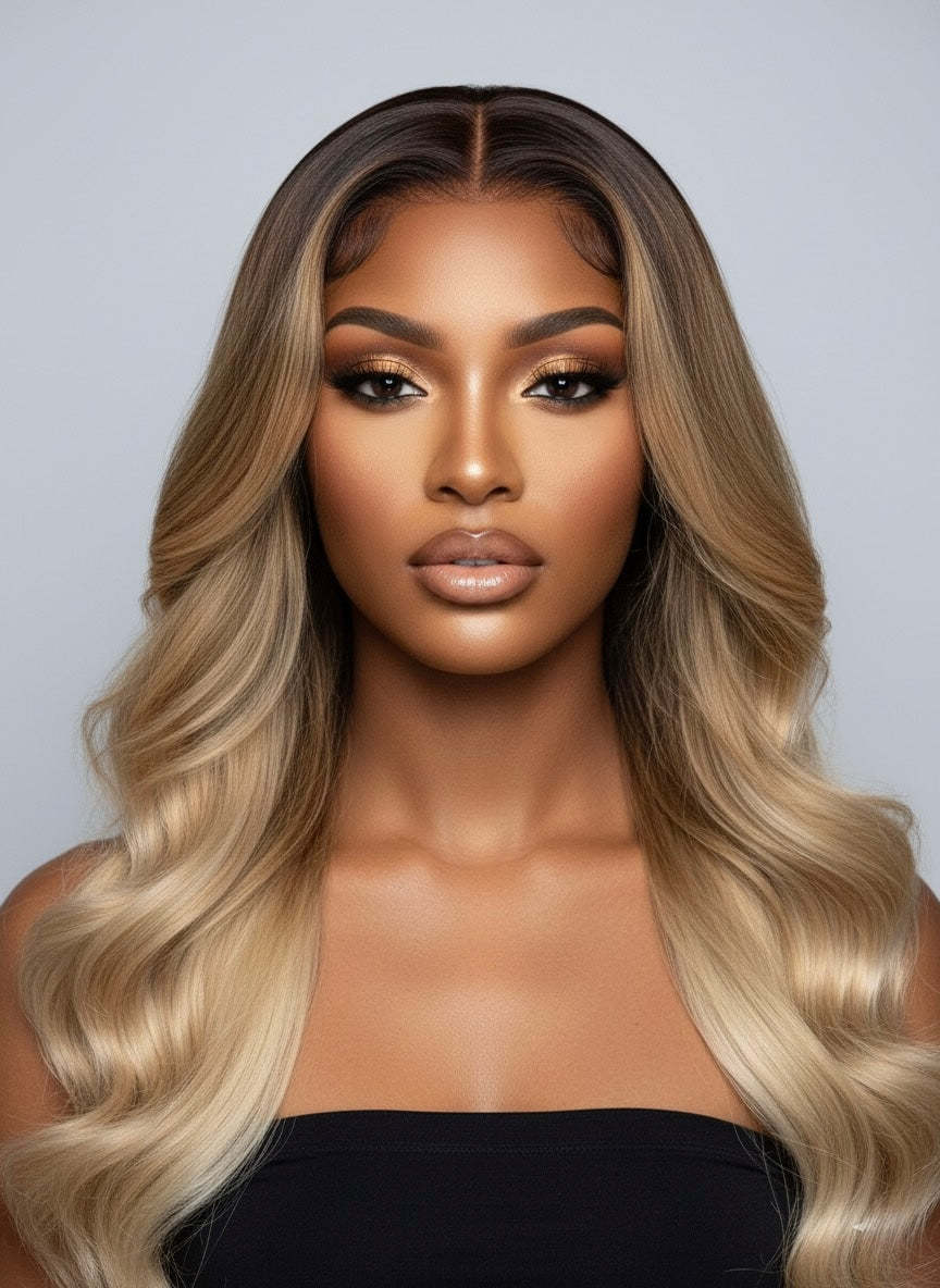 Perruque glueless en cheveux vierges humains ROLITA – Prête à porter