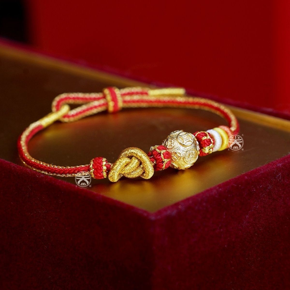 New Chinese Style Fortune Five Emperors Money High-Level Sense Old Brave Bracelet Domineering Gluttonous Transfer Beads Retro National Style Bracelet——Handmade from a Millennium Old Templer-WiAuGem