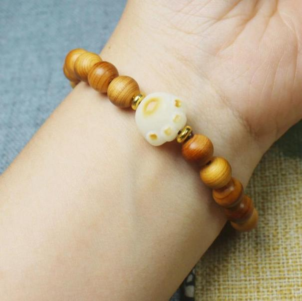 Whisker Talisman Cat's Paw Mysore Cliff Cypress Bracelet-WiAuGem