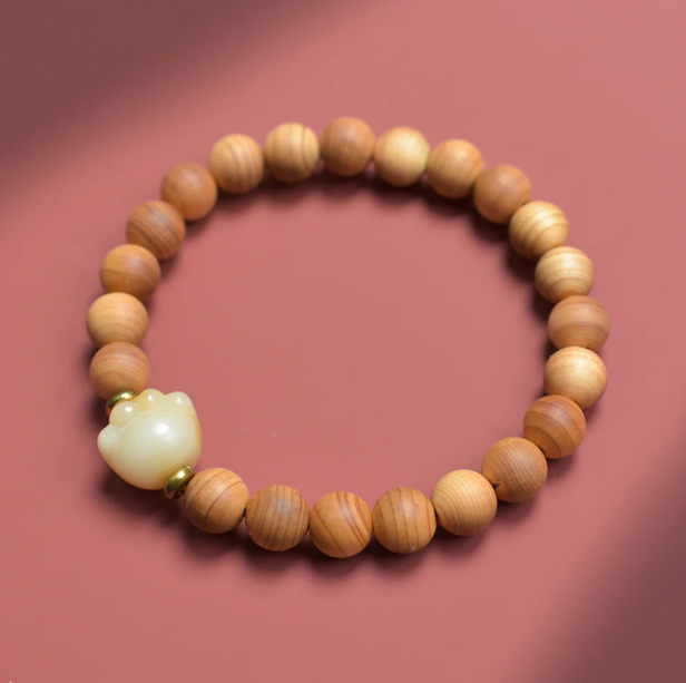 Whisker Talisman Cat's Paw Mysore Cliff Cypress Bracelet-WiAuGem