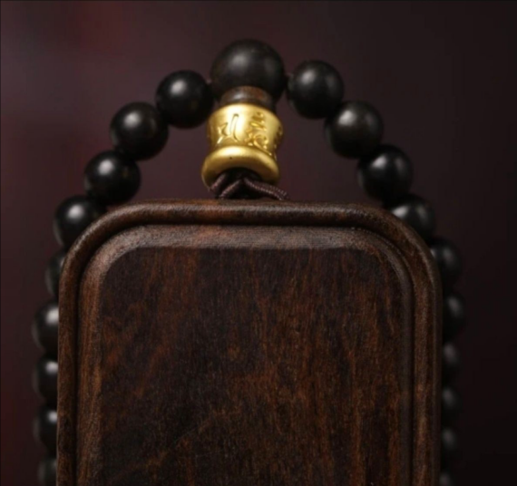 Natural Agarwood 'Wu Shi' Amulet Pendant(Necklace & Car Charm)-WiAuGem