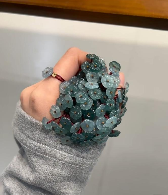 Natural Jadeite Good Luck Ring-WiAuGem